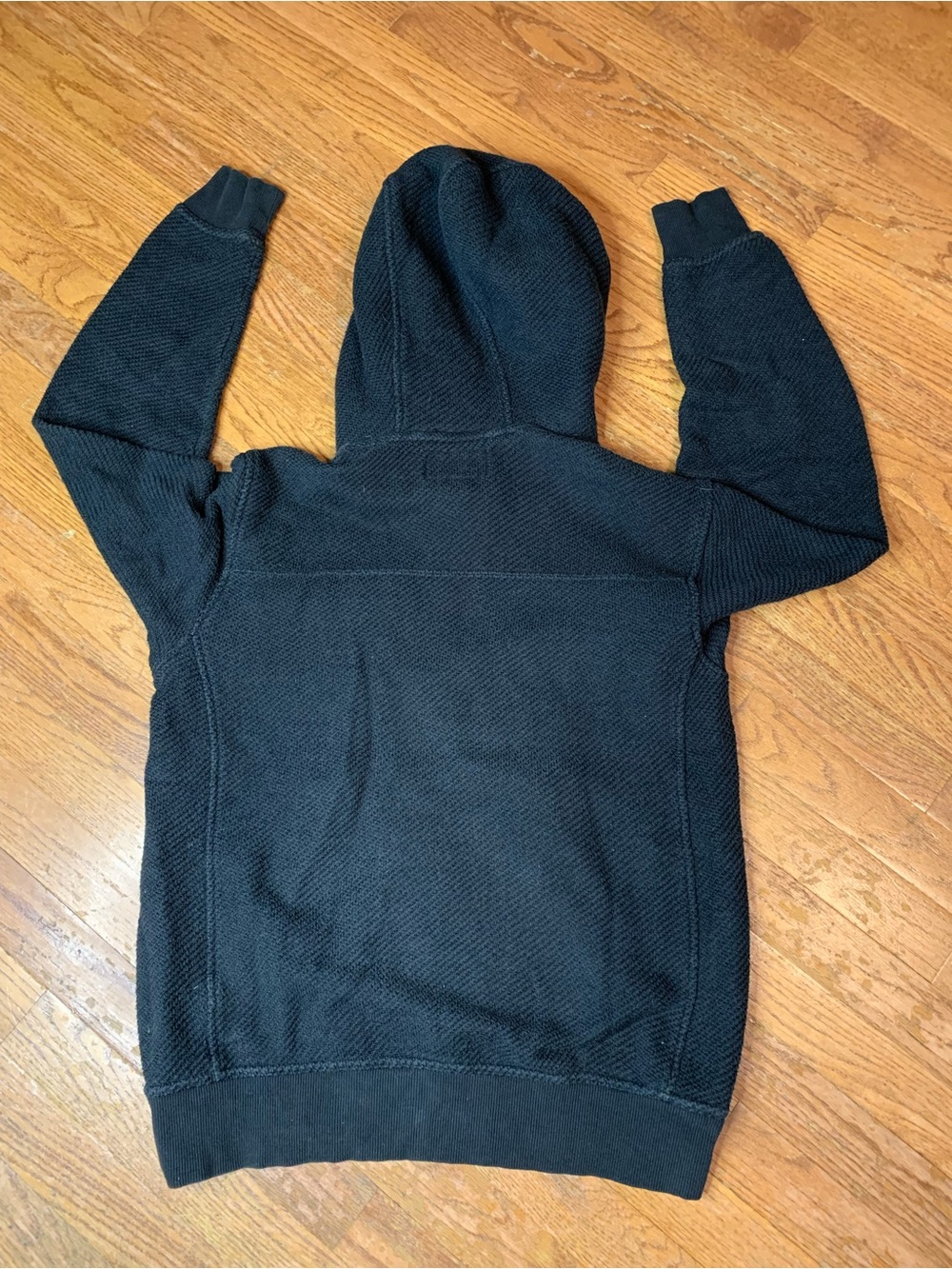Billabong Surfplus Fleece Lined Pullover Hoodie Dark Charcoal Men's Size Small - Picture 4 of 7
